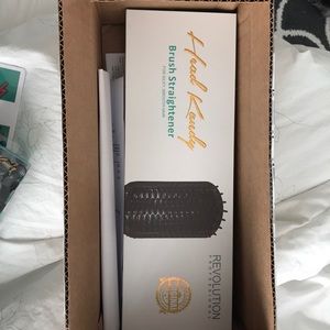 Brand New Head Kandy hairbrush straightener